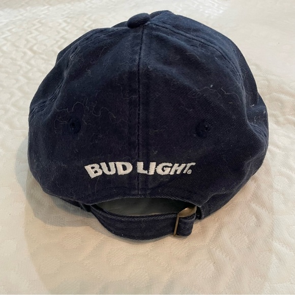 Bud Light 'Dilly Dilly' Hat Blue Adjustable Cap Beer Dad Unisex One Size Cotton - Picture 3 of 6
